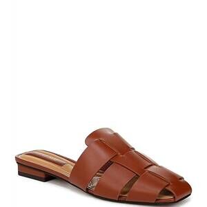 NEW FRANCO SARTO women's tavana mule in brown leather